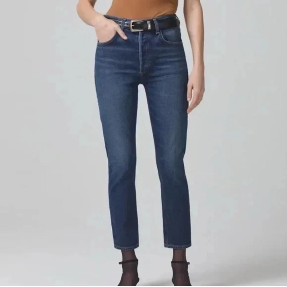 Citizens of Humanity Jolene Jeans High Rise Crop Premium Vintage Womens Size 30‎